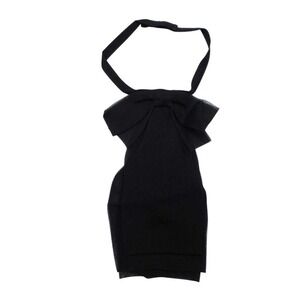 Christian Dior Silk Tulle Ribbon Tie Choker in